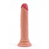 LOVETOY 7" dildó  dual layered tapadós 
