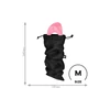 Satisfyer Treasure Bag - diszkrét tároló táska - közepes (fekete)