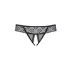 Shibu crotchless thong black  S/M