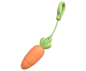 Sex HD Carrots - répa vibrátor (narancs)