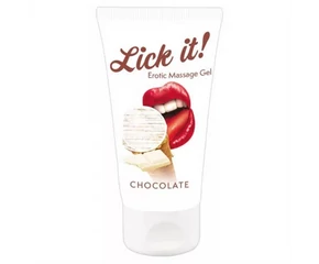 Lick it! - 2in1 ehető síkosító - fehércsoki (50ml)