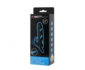 Pretty Love Penis Sleeve With Ball Strap