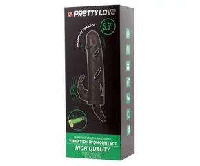 Pretty Love Penis Sleeve With Ball Strap
