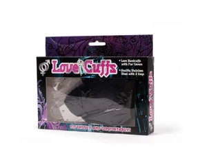 Love Cuffs Black Plush