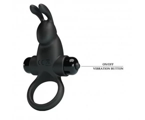 Pretty Love Vibrant Penis Ring 1 Black