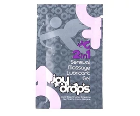 2 in 1 Sensual Massage Lubricant Gel - 5ml sachet