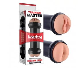 Training Master Double Side Stroker Pussy and Anus Flesh