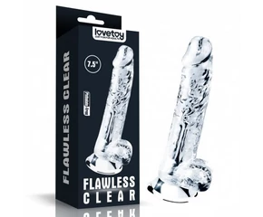 7.5''  Flawless Clear Dildo