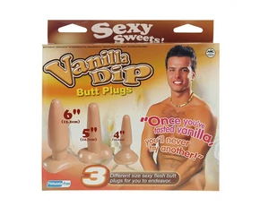 Vanilla Dip Anál dugó 3 méretben