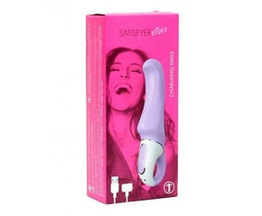 Satisfyer Charming Smile - vízálló, akkus G-pont vibrátor (lila)