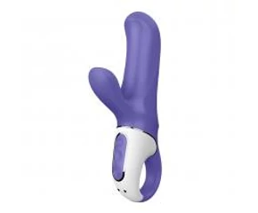 Satisfyer Magic Bunny - vízálló, akkus csiklókaros vibrátor (kék)