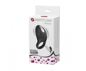 7 rezgési funkcióval rendelkező vibrátoros péniszgyűrű. Megtartja a pénisz kellő merevségét, és a benne lévő vibrátor extra stimuláló hatású, melynek segítségével az élmény jelentősen fokozható. Kialakítása révén behatolás közben a csikló stimulálására is