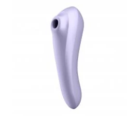 Satisfyer Dual Pleasure - okos, akkus, vízálló hüvelyi és csikló vibrátor (lila)