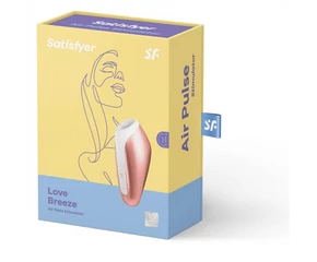Satisfyer Love Breeze - akkus, vízálló csiklóizgató vibrátor (barack)