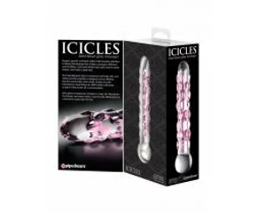 Icicles No. 7 - gyöngyös üveg dildó
