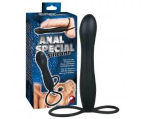 Anál speciál szilikon - fekete