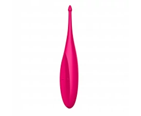 Satisfyer Twirling Fun - akkus, vízálló csiklóvibrátor (magenta)
