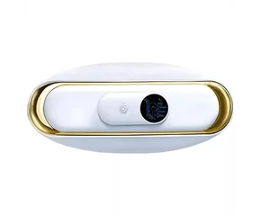 EMS - akkus menstruációs masszírozó öv (fehér)