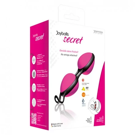 Joyballs secret, Pink-Schwarz (pink-black)
