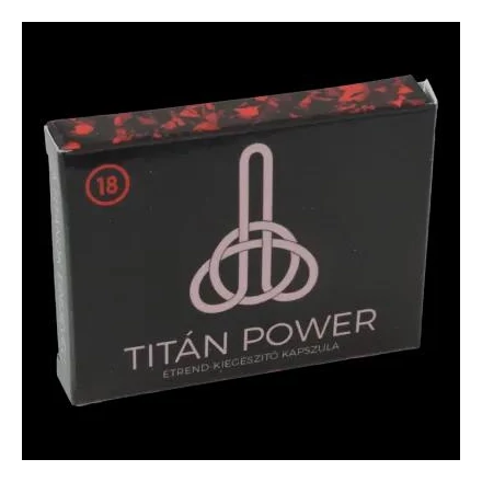 Titán Power Gold - étrendkiegészítő férfiaknak (3db)