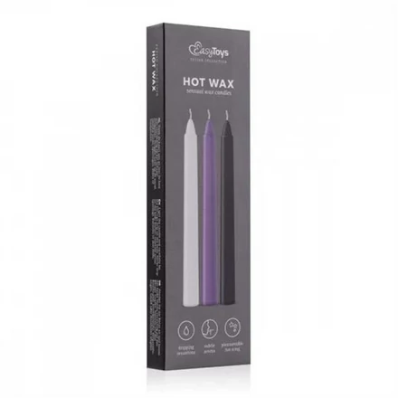 Sensual Hot Wax - BDSM testgyertya szett (3db)