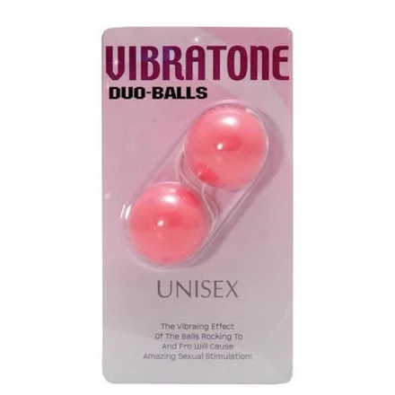 Vibratone Duo Balls Pink Blistercard