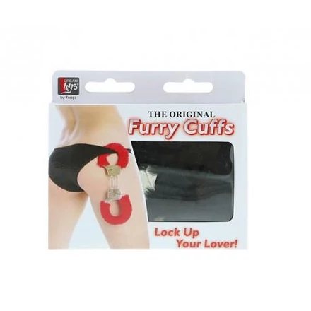 Metal Handcuff with Plush Black