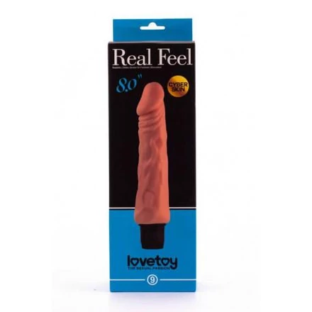 8'' Real Feel Cyberskin Vibrator
