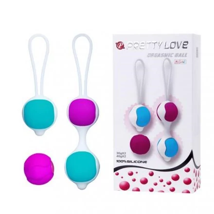 Kegel balls, one ball, two balls, and extra ball for replacement, 31mm/36mm, Weight 30g/40g, silico