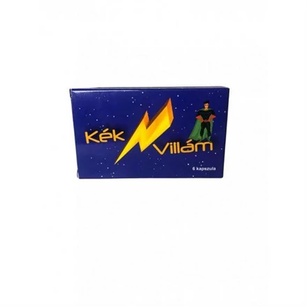 KÉK VILLÁM - ÉTRENDKIEGÉSZÍTŐ KAPSZULA FÉRFIAKNAK (6DB)