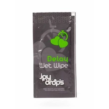 WET WIPE DELAY SACHET