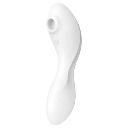Satisfyer Curvy Trinity 5+ - okos 2in1 vibrátor (fehér)