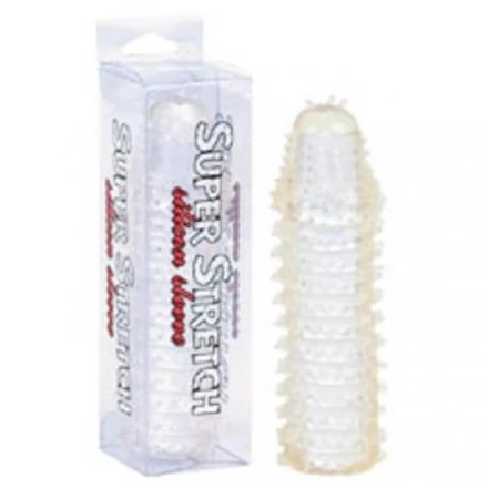 Szuper rugalmas péniszköpeny - Átlátszó