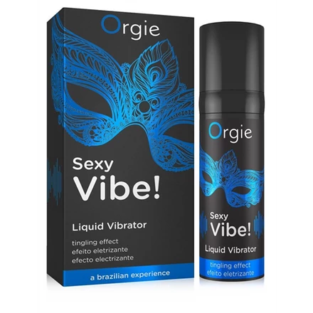Orgie Sexy Vibe Liquid - folyékony vibrátor nőknek és férfiaknak (15ml)