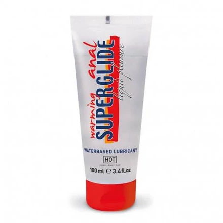 HOT Anal Superglide - melegítő hatású anál síkosító (100ml)