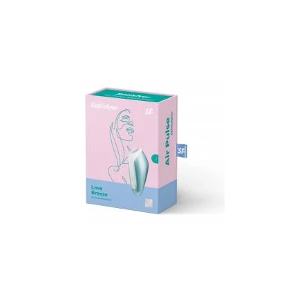 Satisfyer Love Breeze - akkus, vízálló csiklóizgató vibrátor (jég kék)