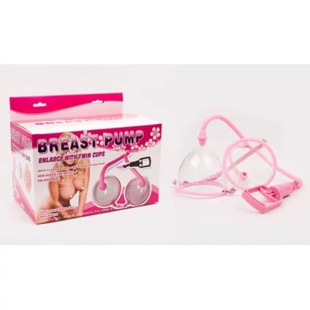 Breast Pump - felcsatolható mellpumpa - Pink