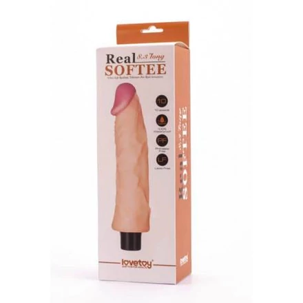 Real Softee Vibrating Dildo 3
