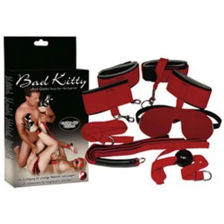 Bad Kitty BDSM szett - vörös