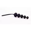 Satisfyer Beads - gyöngyös anál dildó szett - fekete (2 részes)