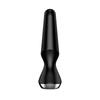 SATISFYER PLUG-ILICIOUS 2 - OKOS ANÁL VIBRÁTOR (FEKETE)