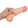 Nature Skin 2in1 - műpopsi és péniszköpeny (natúr)