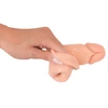 Nature Skin - hosszabbító, vastagító péniszköpeny (15,5cm)