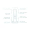 TENGA Deep Throat cool - mélytorok (puha)