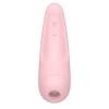 Satisfyer Curvy 2+ - okos, akkus, vízálló csiklóizgató vibrátor (pink)