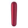 Satisfyer Dual Love - okos, akkus, vízálló hüvelyi és csikló vibrátor (piros)