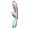 Satisfyer Hot Lover - okos, akkus melegítős vibrátor (pink-menta)