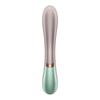 Satisfyer Hot Lover - okos, akkus melegítős vibrátor (pink-menta)