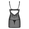 867-CHE-1 chemise and thong  S/M