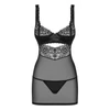 867-CHE-1 chemise and thong  S/M